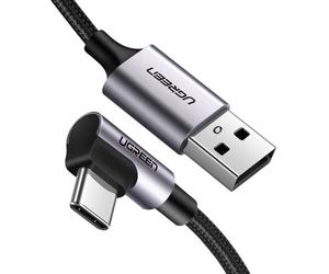 Ugreen 50940 câble USB USB 2.0 5 m USB A USB C Noir, Argent