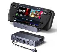 UGREEN 6 en 1 Docking Station USB C et Support pour Console de Jeu Portable | Compatible avec Steam Deck, ROG Xbox Ally X, Legion Go, HDMI 4K 120Hz, VRR, FreeSync, G-Sync, Ethernet Gigabit, 5Gbps, PD