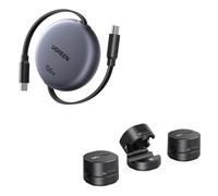 UGREEN 6 Pièces Organisateur de Câble Magnétique avec Câble USBC Retráctil