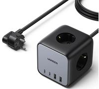 Ugreen DigiNest Pro 1 sortie(s) CA Type C 1,8 m 4 3680 W Noir