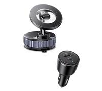 UGREEN 63W Allume Cigare USB C avec Support Téléphone Voiture Ventouse Magnétique