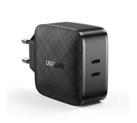 UGREEN 66W Chargeur USB C 2 Ports Power Delivery Charge Rapide Petite Taille