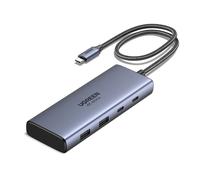 Ugreen 7-in-1 USB-C Hub CM498 Station d'accueil Gris