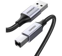 Ugreen 80801 USB-A Male to USB-B 2.0 Printer Cable Alu Case with Braid