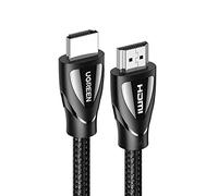 UGREEN 8K Câble HDMI 2.1 8K 60Hz 4K 120Hz Haute Vitesse 48 Gbps Supporte 3D eARC HDR Dynamique HDR 10 Dolby Vision HDCP Compatible avec PS5 PS4 Pro Xbox One X MacBook Pro Mac Mini M4 HDTV 2M