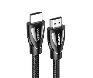 UGREEN 8K Câble HDMI 2.1 8K 60Hz 4K 120Hz Haute Vitesse 48 Gbps Supporte 3D eARC HDR Dynamique HDR 10 Dolby Vision HDCP Compatible avec PS5 PS4 Pro Xbox One X MacBook Pro Mac Mini M4 HDTV 2M