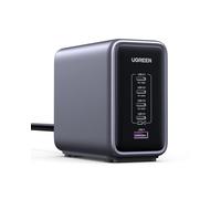 Station 5 Ports300W alim+ usbc Gris anodisé