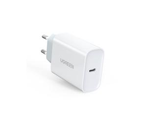 Ugreen 99380611 Téléphone portable, Ordinateur portable, Universel Blanc Secteur Charge rapide Intérieure