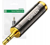 Ugreen adaptateur audio de 3,5mm (mâle) à 6,35mm mini jack (femelle) gris (AV168)