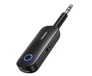 UGREEN Adaptateur Bluetooth Jack 5.4 pour TV Émetteur Récepteur 2 en 1 AUX Microphone Compatible avec Voiture Chaîne HiFi Casque Enceinte Haut Parleur Amplificateur