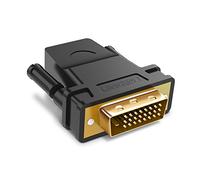 Adaptateur DVI D 24 1 Mâle vers HDMI Femelle 1080P Full HD Connecteur Plaqué Or