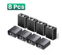 UGREEN-Adaptateur Ethernet 1 à 2,répartiteur RJ45,rallonge de câble réseau Internet,connecteur couremplaçant pour PC,ordinateur portable,TV Box,routeur - Type 8PCS