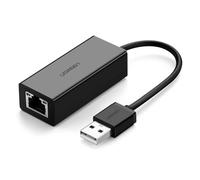 UGREEN Adaptateur réseau CR110 USB 2.0 vers RJ45 Noir