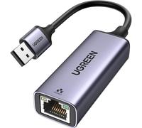 Adaptateur USB Ethernet - UGREEN - RJ45 - Aluminium - 1000 Mbps - Indicateur LED
