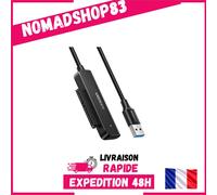 UGREEN Adaptateur USB 3.0 vers SATA pour disque dur SSD 2,5" 50 cm