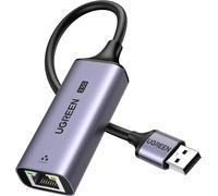 UGREEN 2.5G Adaptateur USB 3.0 vers RJ45 Ethernet Réseau 2500 Mbps LAN Plug Play sous Windows 11 MacOS Compatible avec PC Orditateur Portable Laptop Switch