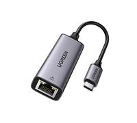 UGREEN Adaptateur USB C Ethernet Gigabit Thunderbolt vers RJ45 1Gbps (Gris) | Compatible avec iPhone 17 Pro Max Air 16 15 MacBook iPad Air 2024 Surface 10 Galaxy S25 Ultra Tab S9