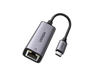 UGREEN Adaptateur USB C Ethernet Gigabit Thunderbolt vers RJ45 1Gbps (Gris) | Compatible avec iPhone 17 Pro Max Air 16 15 MacBook iPad Air 2024 Surface 10 Galaxy S25 Ultra Tab S9