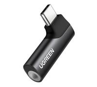 UGREEN Adaptateur USB C Jack 3.5mm Micro TRRS Coudé 90 Degrés