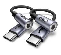 UGREEN Adaptateur USB C Jack 3.5mm TRRS Compatible avec iPhone 16 Pro Max Plus 15 Galaxy S24 S23 S22 Pixel 9 8 7 MacBook Pro Air