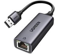 UGREEN Adaptateur USB vers Ethernet Gigabit 1000Mbps RJ45 Réseau (Noir) | Compatible avec Switch Mi Box S 4 3 MacBook Pro Air Plug Play sous Windows 11 10 8,1 8 MacOS Android