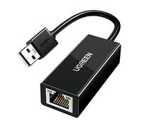 UGREEN Adaptateur USB vers Ethernet RJ45 Réseau LAN 100Mbps Compatible avec Switch Mi Box S 3 4 MacBook Air Pro Plug Play sous Mac OS Windows 11 10 8