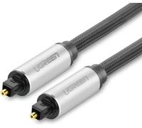 Ugreen Av108 Optical Toslink Audio Cable, Aluminium Braided, 1.5M (Grey)