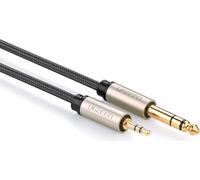 Ugreen AV127 Câble audio 3m : jack 3,5mm vers prise 6,35mm, gris