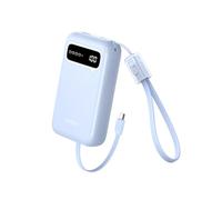 UGREEN Batterie Externe 20000mAh 22.5W Câble Intégré USB C Power Bank Charge Rapide 2 Ports Affichage Emoji Compatible avec iPhone 16 Plus Pro Max 15 14 Galaxy S25 Ultra S24 S23 (Bleu)