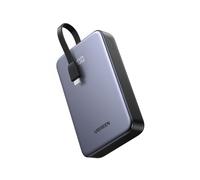 UGREEN Batterie Externe 20000mAh 22.5W Câble USB C Intégré Power Bank Charge Rapide Input Output 2 Ports Écran LED Compatible avec iPhone 16 Plus Pro Max 15 14 Galaxy S25 Ultra S24 S23