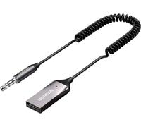 Ugreen Bluetooth audio receiver 5.3 cable USB audio adapter AUX jack noir (70601 CM309)