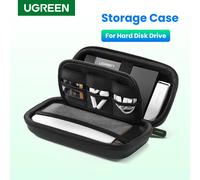UGREEN - boîtier de disque dur pour disque dur externe de 2.5 pouces, boîtier Portable HDD SSD pour batterie externe, mallette de rangement, sac de voyage Big Case