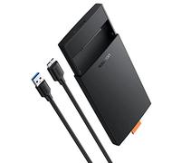 UGREEN Boîtier externe pour disque dur USB 3.0 vers SATA avec adaptateur USB 3.0 pour disque dur 2,5" 9,5 mm 7 mm WD, Seagate, Toshiba, Samsung, Hitachi SATA III, HDD, SSD, PS4, UASP