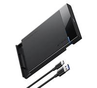 UGREEN Boîtier Externe 2,5 Pouces Disque Dur SATA III II I HDD SSD 6Gbps | USB 3.1 USB C Gen 2 Type C UASP Supporte Windows Mac OS Linux, Câble Inclus