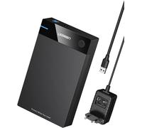 Ugreen 50422 Boîtier de disques de stockage Boîtier disque dur/SSD Noir 2.5/3.5"