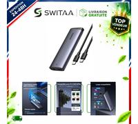 UGREEN Boîtier SSD M.2 NVMe PCIe USB 3.2 Gen 2 10 Gbps Adaptateur Aluminium