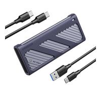 UGREEN Boîtier SSD M2 NVMe USB 4 40 Gbps Adaptateur Disque Dur Externe Aluminium pour M.2 M MB Key 2230 2242 2260 2280 Compatible avec iPhone 17 Pro Max Air Mac MacBook PC Windows Linux PS5 Xbox