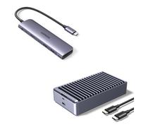 UGREEN Boîtier USB 4 NVMe 40Gbps & Hub USB C HDMI 4K Lecteur