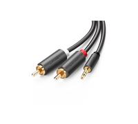 Ugreen Câble audio AUX RCA 3,5 mm, 1,5 m
