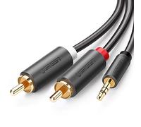 UGREEN Câble audio AUX RCA 3,5 mm, 1,5 m