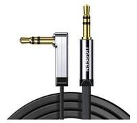 Ugreen - Câble audio Flat Design (10728) - Jack 3,5 mm vers Jack coudé 3,5 mm, 3 G