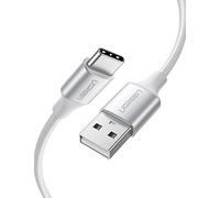 UGREEN Câble de charge et de données tressé USB Type-C - Blanc - 1 m