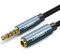 Ugreen Câble d'extension AUX mini jack 3,5 mm 1,5m bleu (AV118)