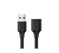 Ugreen Câble d'extension USB 2.0 mâle vers Femelle Plaqué Or US103 Longueur 0,5 m 0.5m/1.5ft Noir