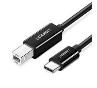 Ugreen Câble d'imprimante US241 USB Type-C vers USB Type-B 2m Noir