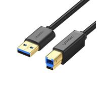 UGREEN Cable de Impresora US210 USB 3.0 Para USB Tipo-B 1m Negro