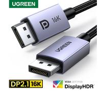 UGREEN - câble Displayport 8K DP1.4 4K144Hz, câble Audio vidéo pour boîtier TV Xiaomi, moniteur PC portable, jeu vidéo, DP, Port d'affichage DP Cable Display Port DP2.1-16K
