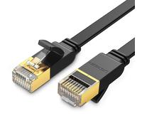 Ugreen Câble Ethernet Plat Cat 7 RJ45 10 Gbps 10m Noir STP