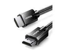 Câble tressé flexible HDMI 2.1 8K 60 Hz 48 Gb/s 3 m, gris
