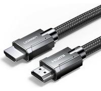 Ugreen Câble HDMI 2.1 8K 60Hz4K 120 Hz 3D 48 Gbps HDR VRR QMS ALLM eARC QFT grau 2m